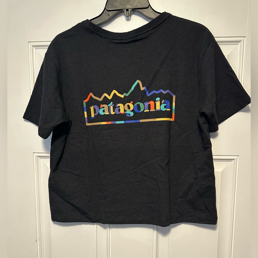 Patagonia women’s small crop tshirt- nwt - Picture 3 of 3